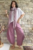 Lagen 7/8 Barrel Pant Indian Pink